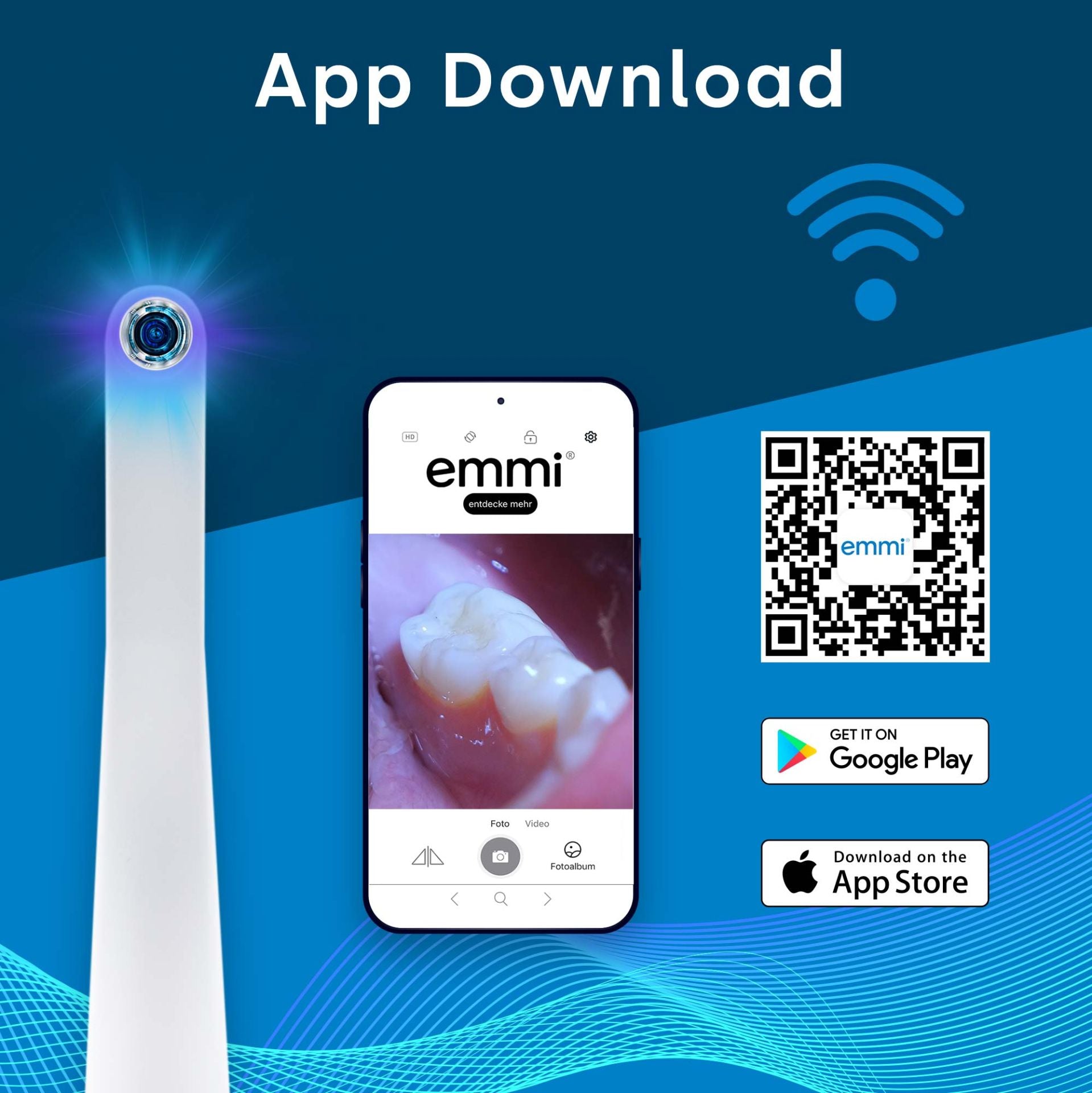 PlatinumCAM Dentalkamera-Aufsatz