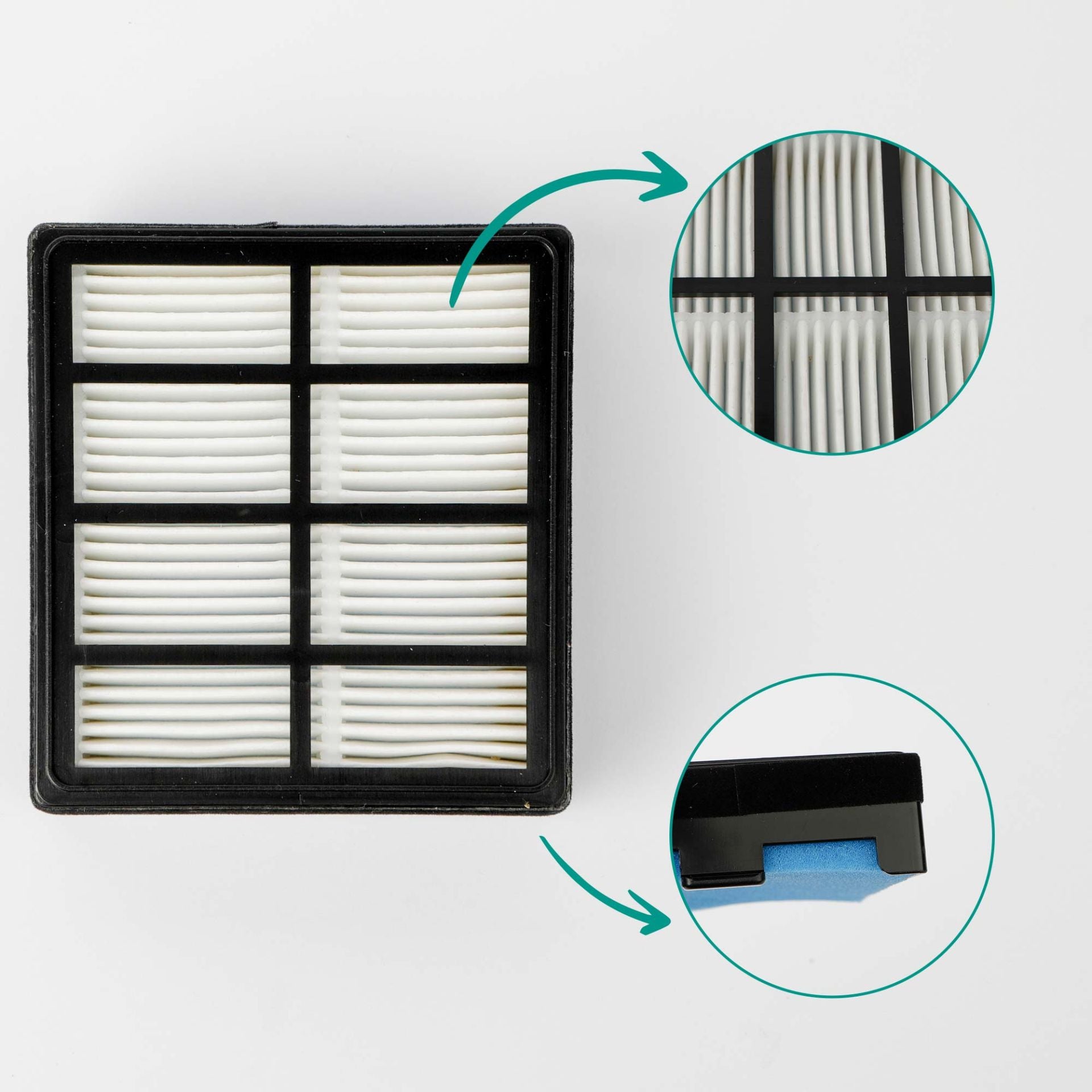 Kit de nettoyage de filtre de remplacement pour la maison 