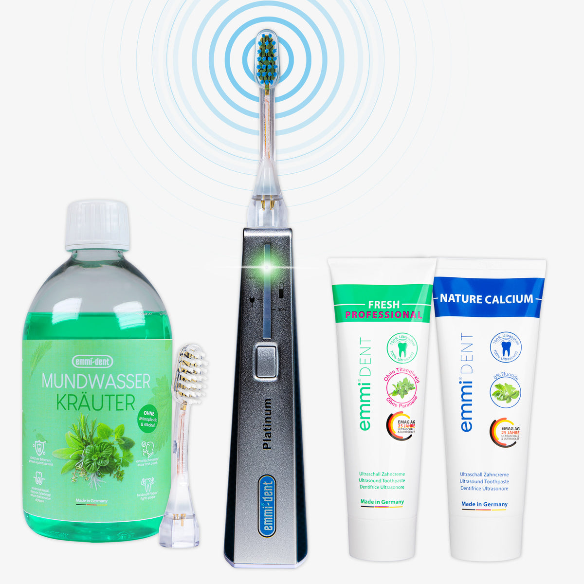 Ultrasonic toothbrush Platinum Nature Set
